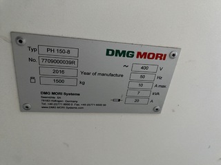 DMG Mori PH 150-8 Used accessories
-8